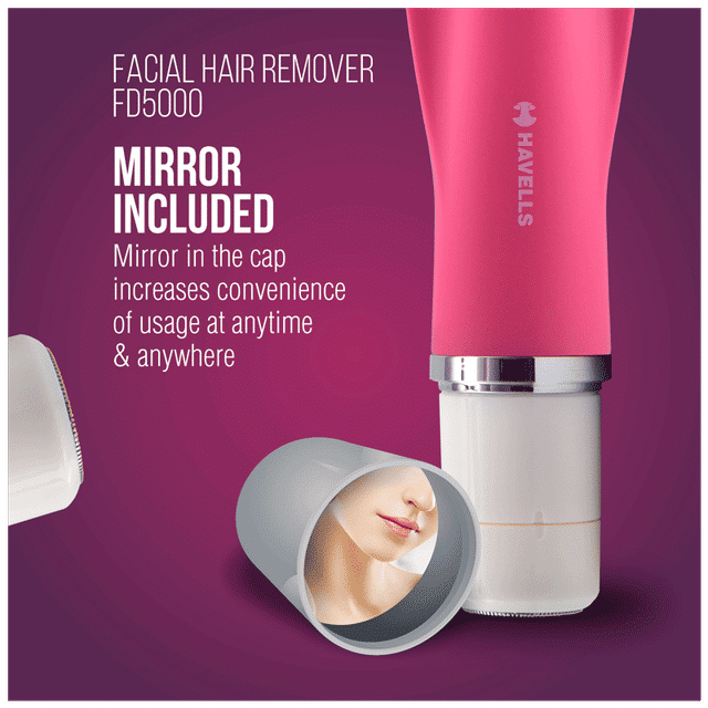 Havells fd5000 lady facial hair remover clearance